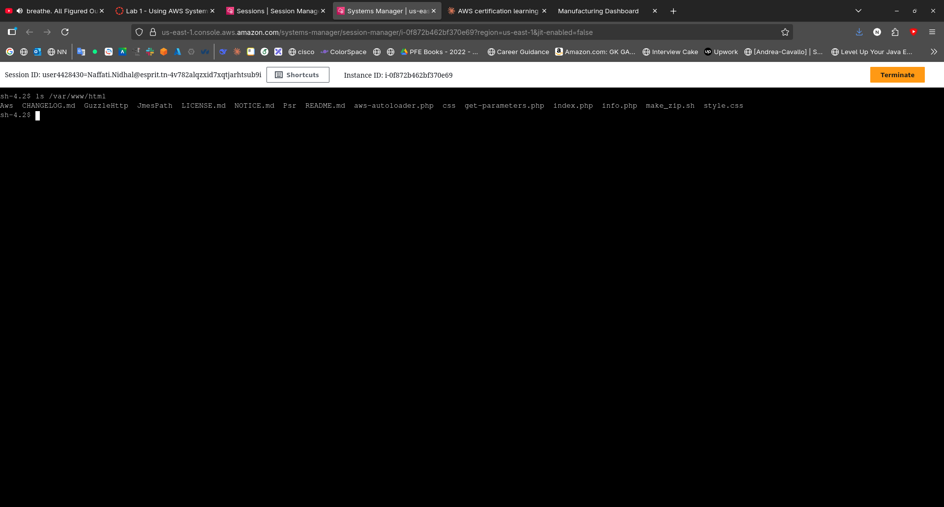 Session Manager Interface